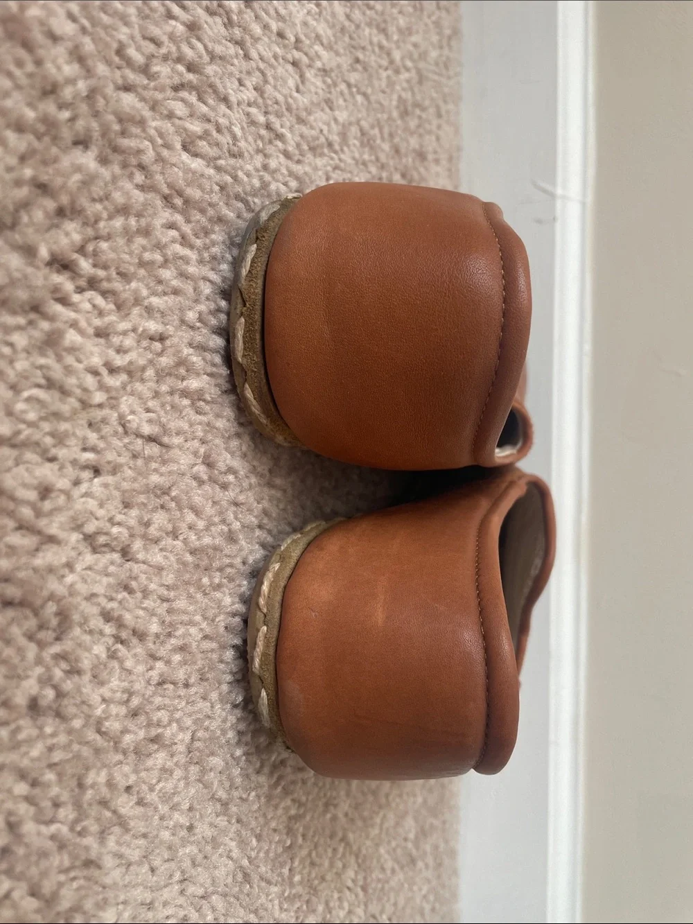 Sabah Tan Slip-On Comfort Shoes